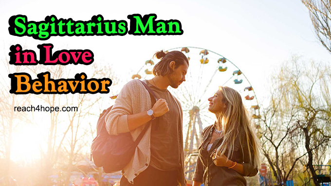 sagittarius man love behavior